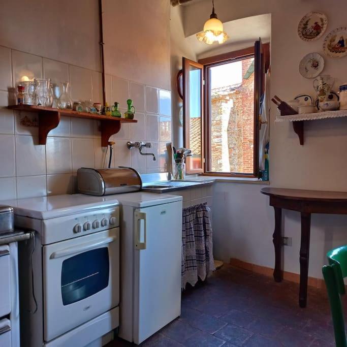 La Casa Del Gallo Radicondoli Экстерьер фото